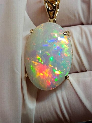 Ovalschliff feueropal - 2.ct,