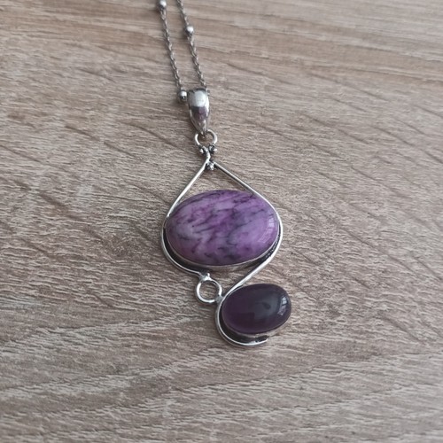 Dendrit amethyst anhänger - dendrit/,