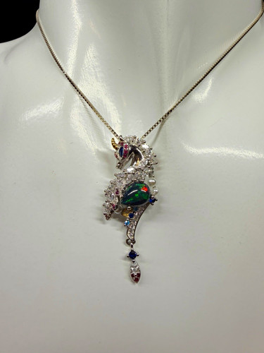 925 sterling silber einhorn - 925,