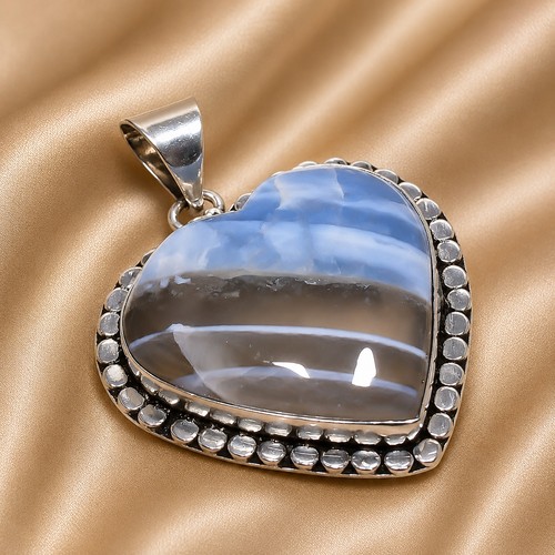 Natürlicher blauer opal - blauer,