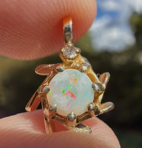 Vintage 14k massiver gelbgold - vintage,