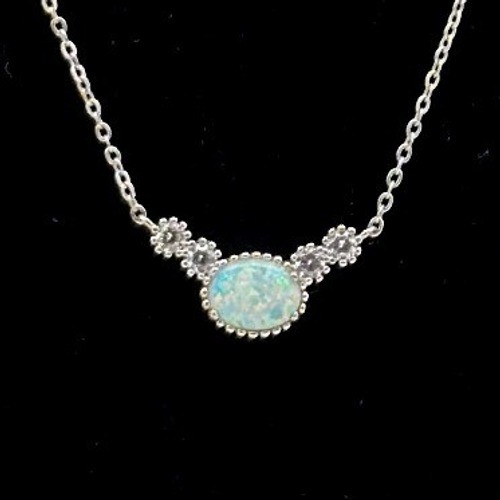Damen 925 sterlingsilber opal - 925,
