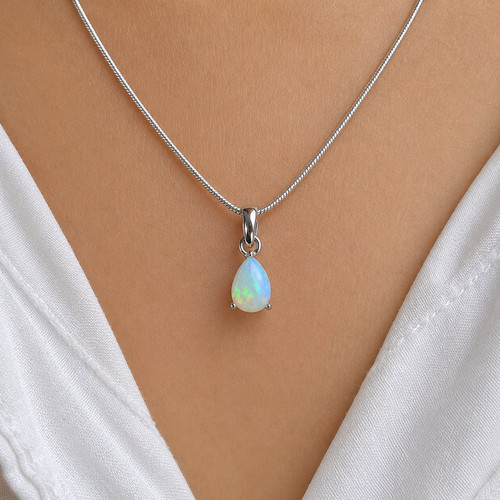äthiopischer opal anhänger - Äthiopischer,