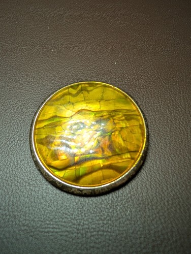 Vintage runder feueropal - runder,