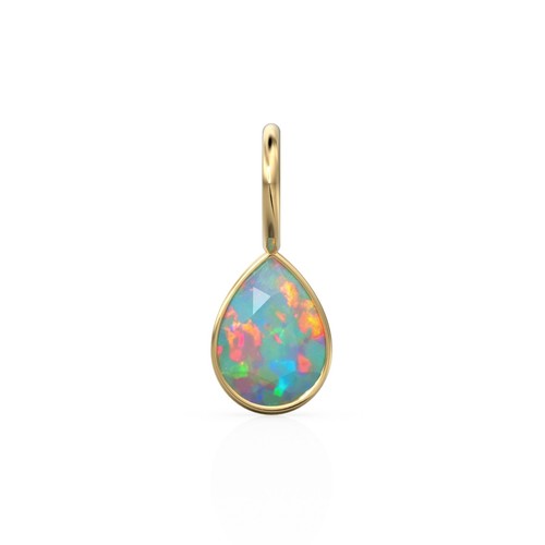 äthiopischer opal 7mm 14k - Äthiopischer,