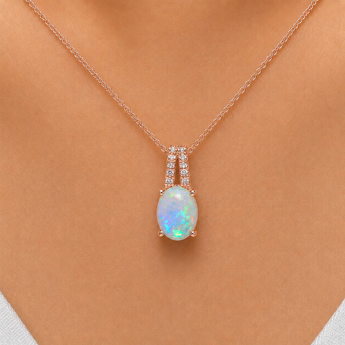 Sterling silber feuerblau - silber, opal