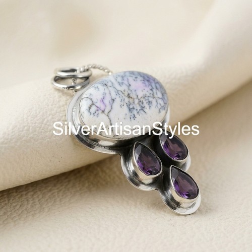Natürlicher dendrit opal - natürlicher,