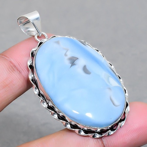 Natürlicher blauer opal - natürlicher,