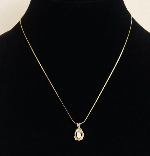 Vintage 14k gold filled white - gold,