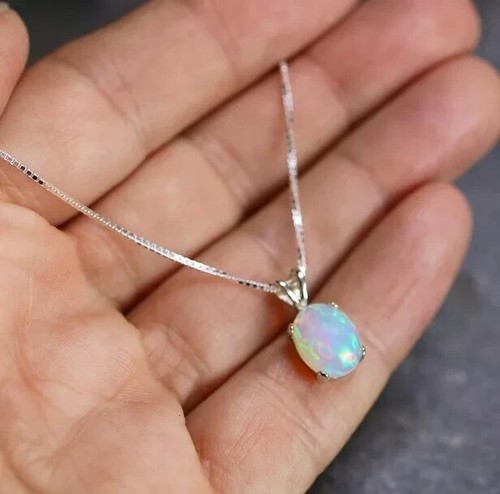 äthiopischer opal anhänger - opal,