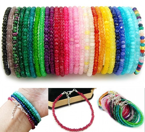 Edelstein armband damen - edelstein, herren