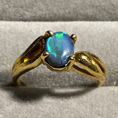 Damen ring gelbgold - /14, k