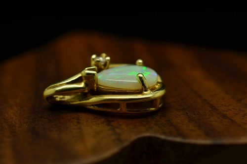 14k gelbgold tropfenförmiger - 14k,