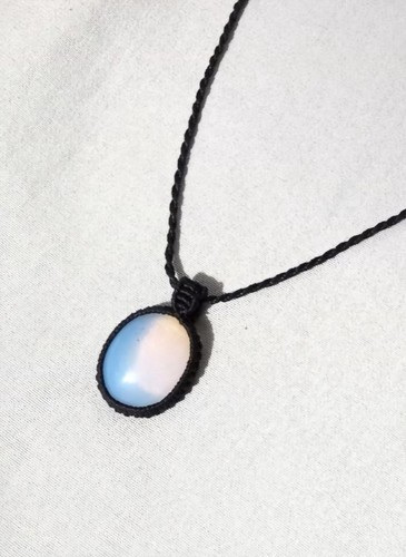 Halskette opal oval - opal,